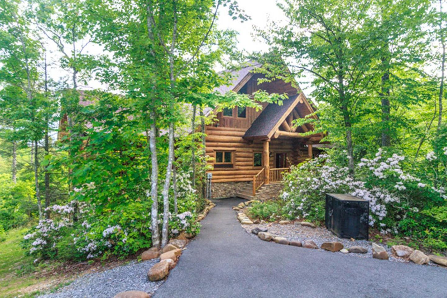 Big Bear Ridge Lodge - Breathtaking Mountain Views And Private Forest Scenes In Amazing Large Log Cabin Гатлинбург Экстерьер фото