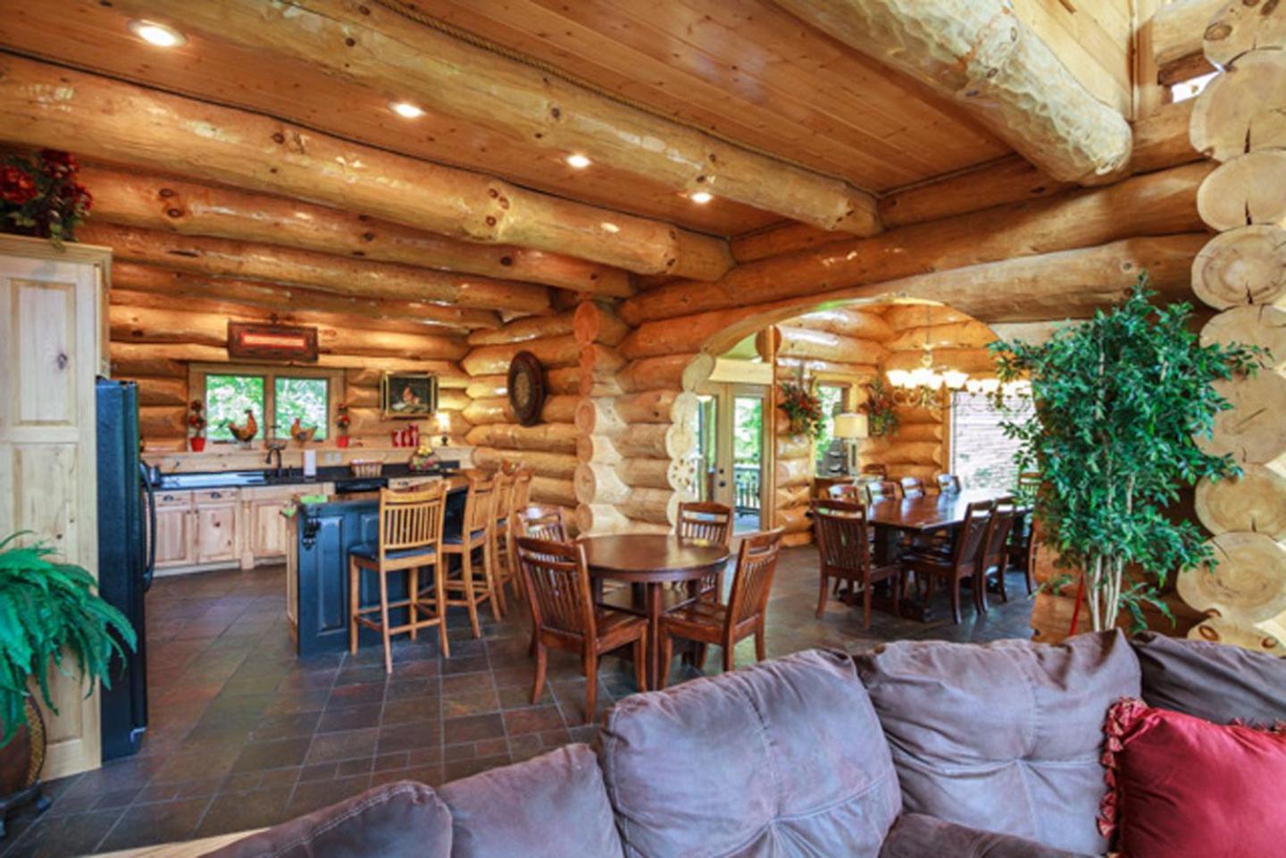 Big Bear Ridge Lodge - Breathtaking Mountain Views And Private Forest Scenes In Amazing Large Log Cabin Гатлинбург Экстерьер фото